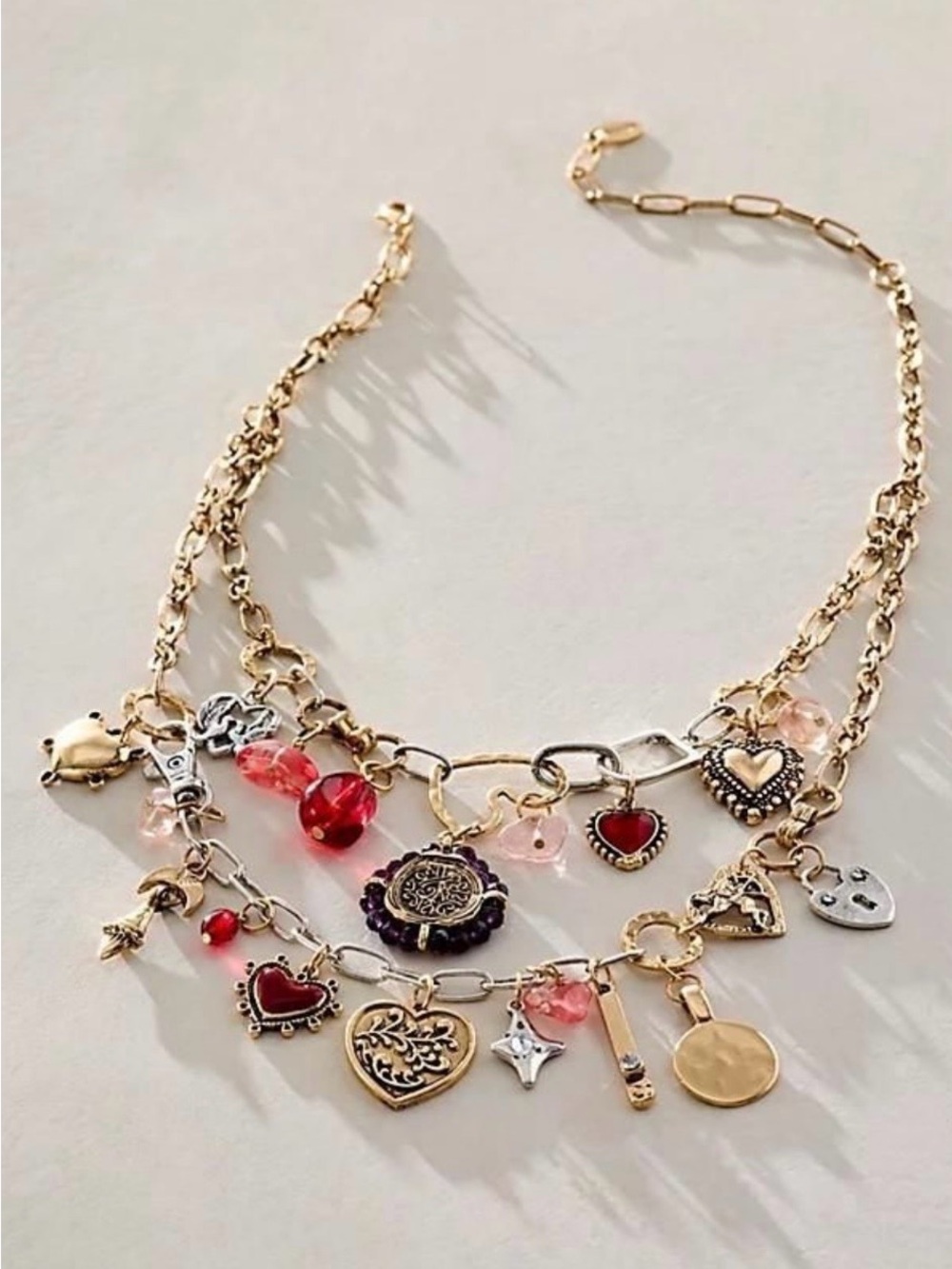 Free People Maxamillion Charm Necklace